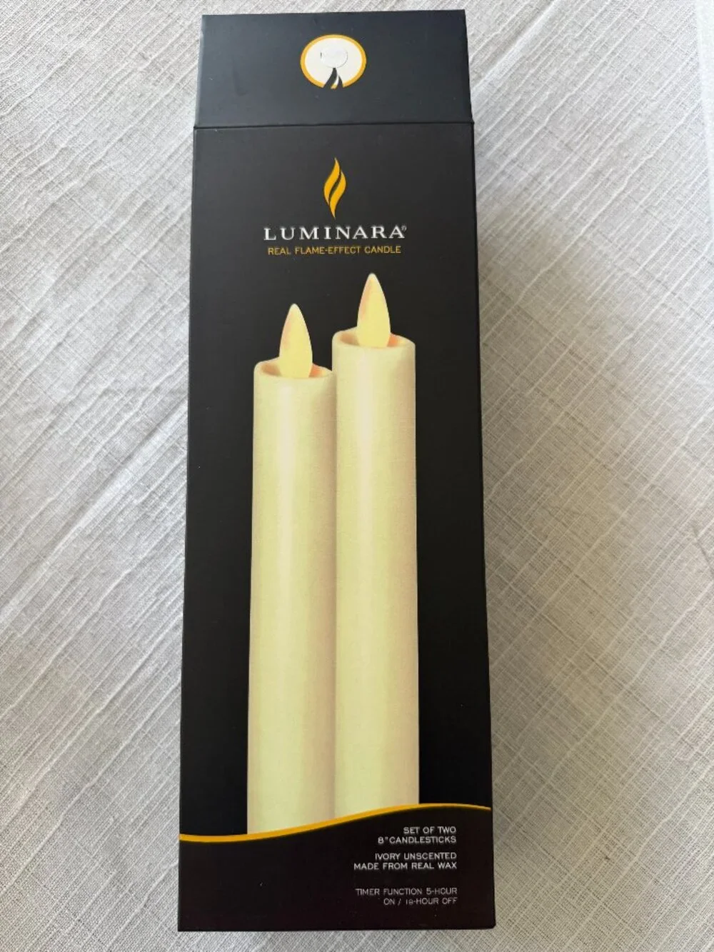 Luminara Real Flame Effect Candle